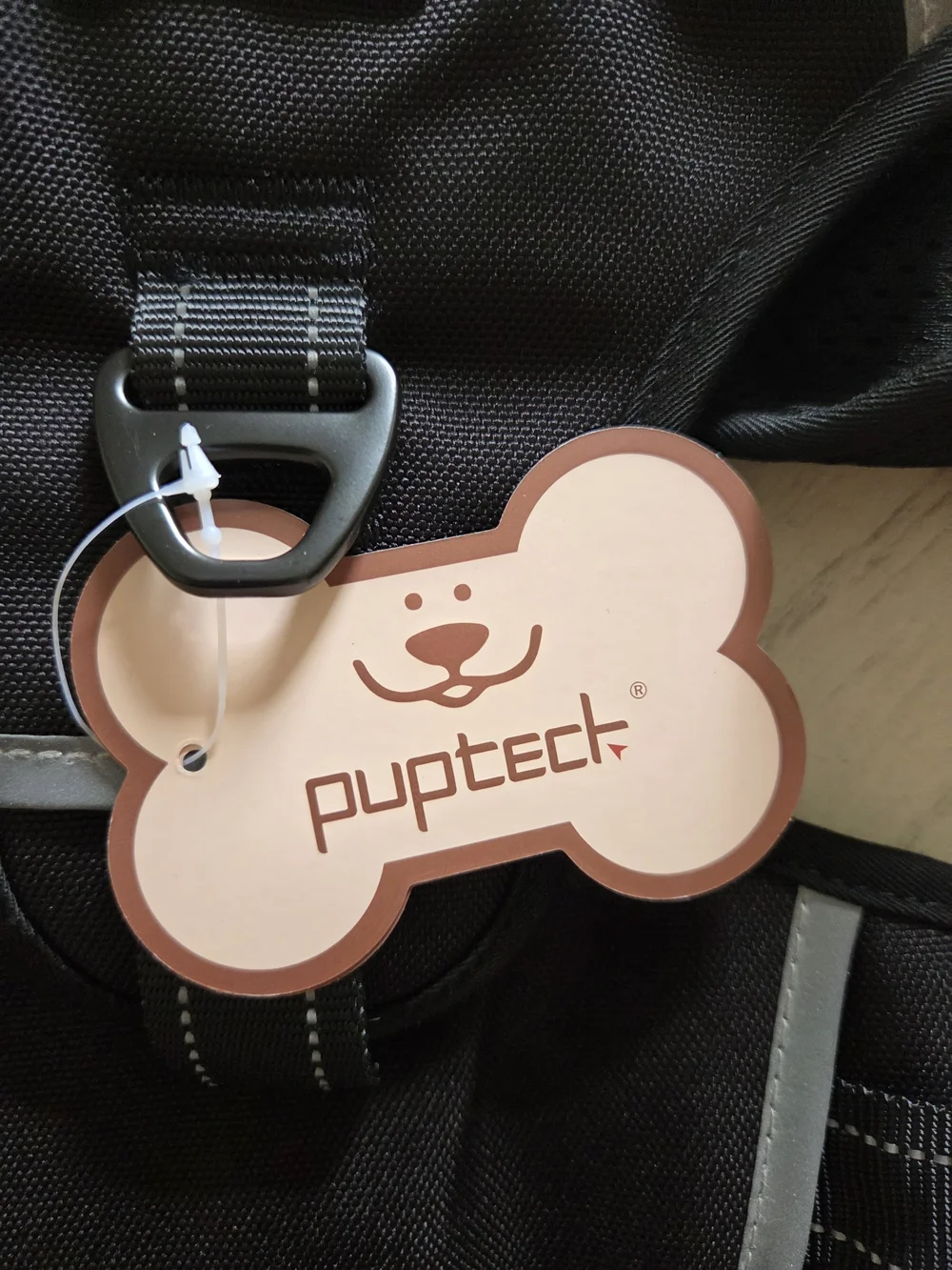 Pupteck No Pull Dog Harness Vest - Black XL